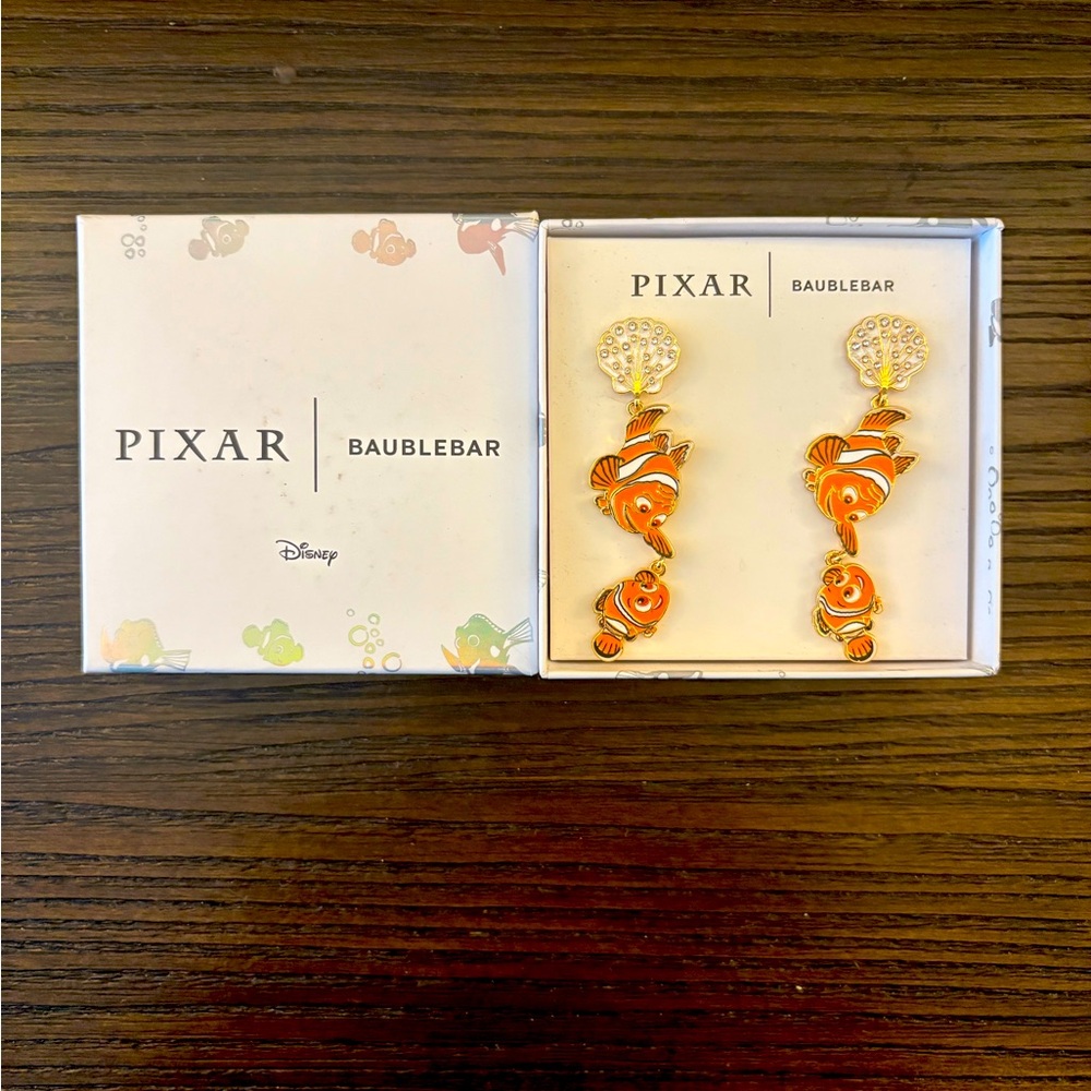 NEW Pixar BaubleBar Finding Nemo Earrings